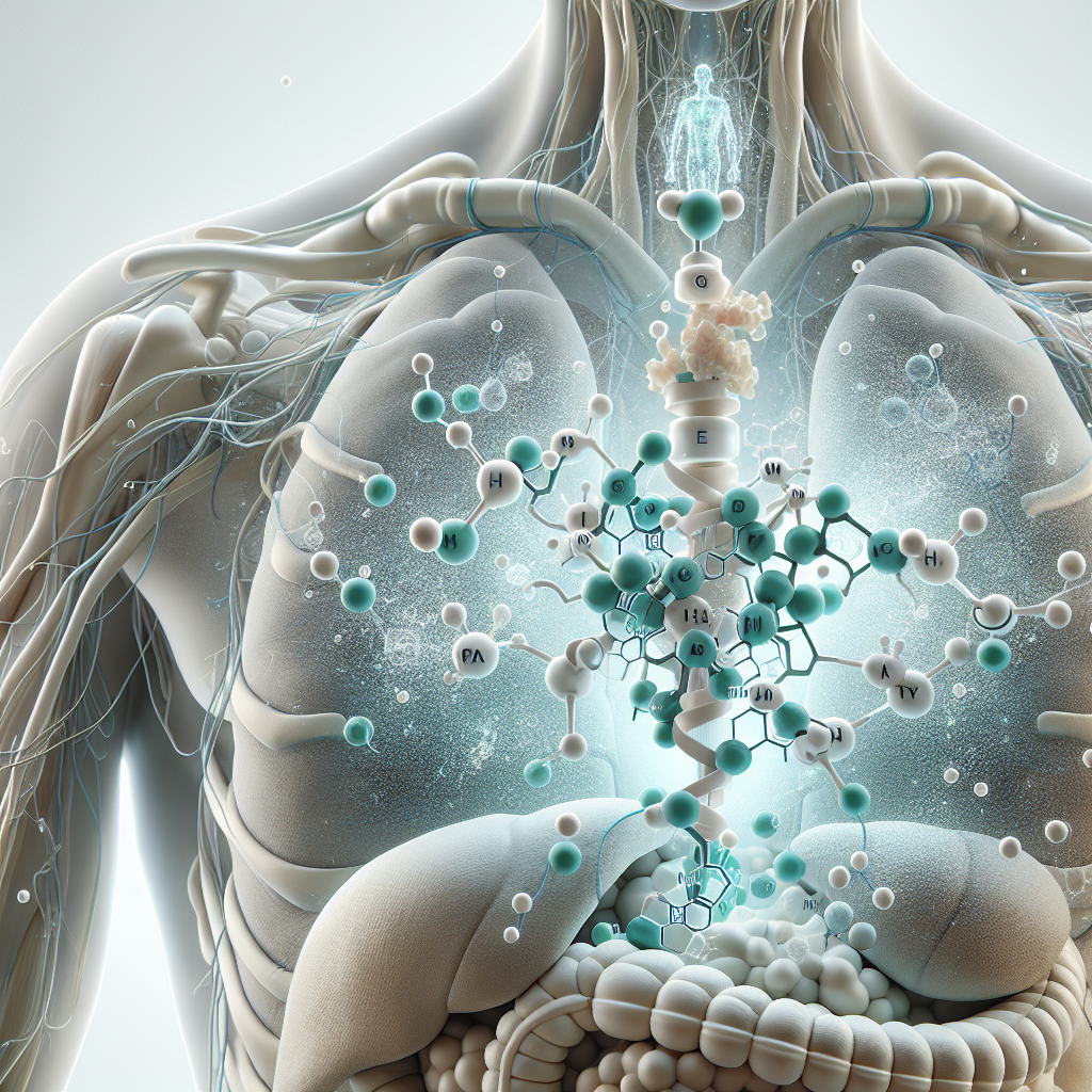 Stylized biological pathway artwork representing GRF 1-29 research context
