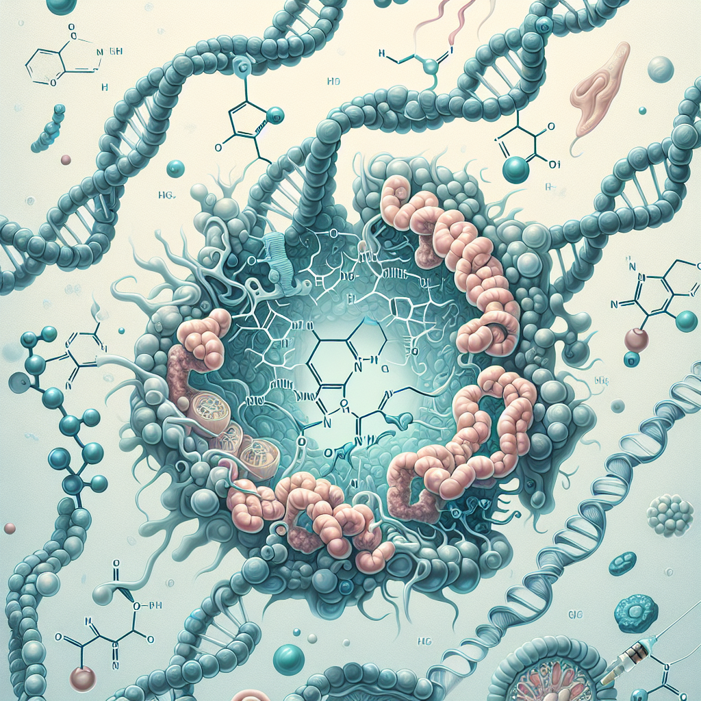 Stylized biological pathway artwork representing Insulin Aspart research context
