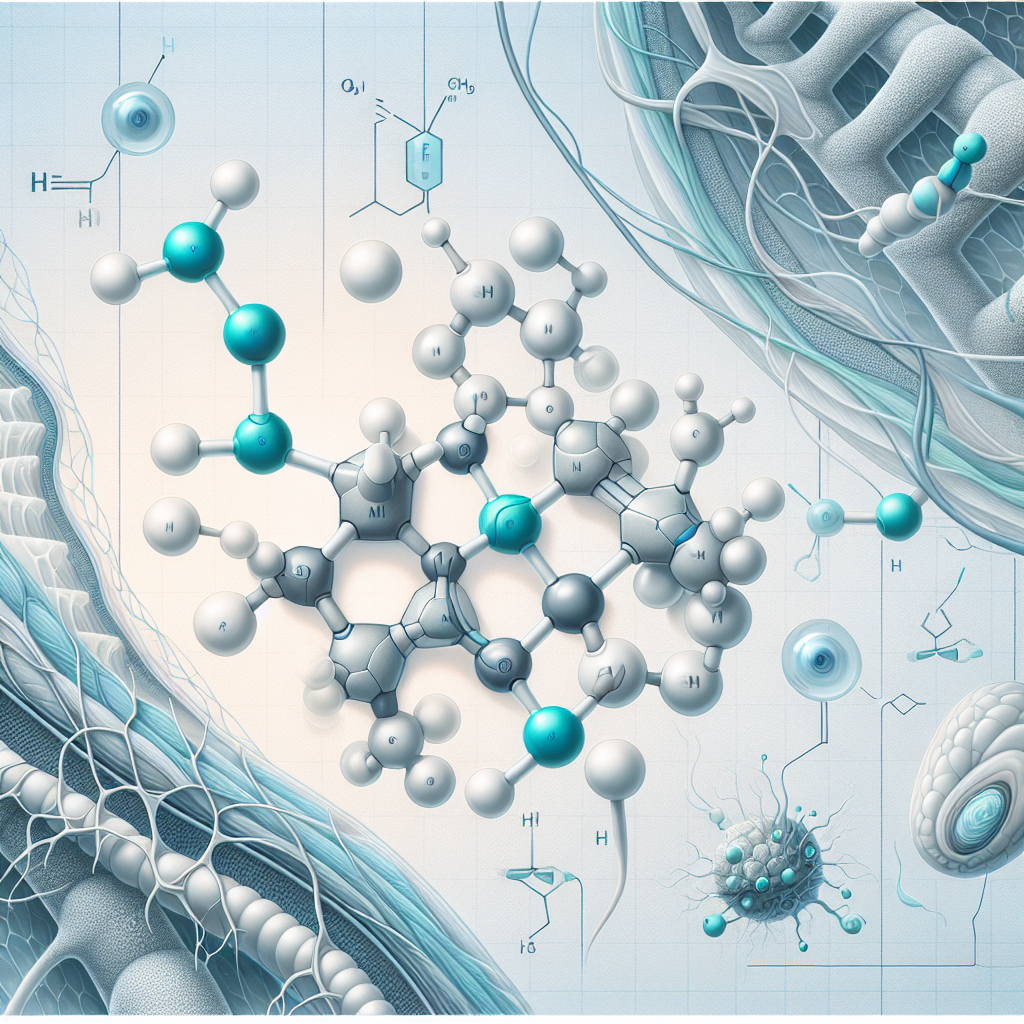 Stylized biological pathway artwork representing Metformin research context
