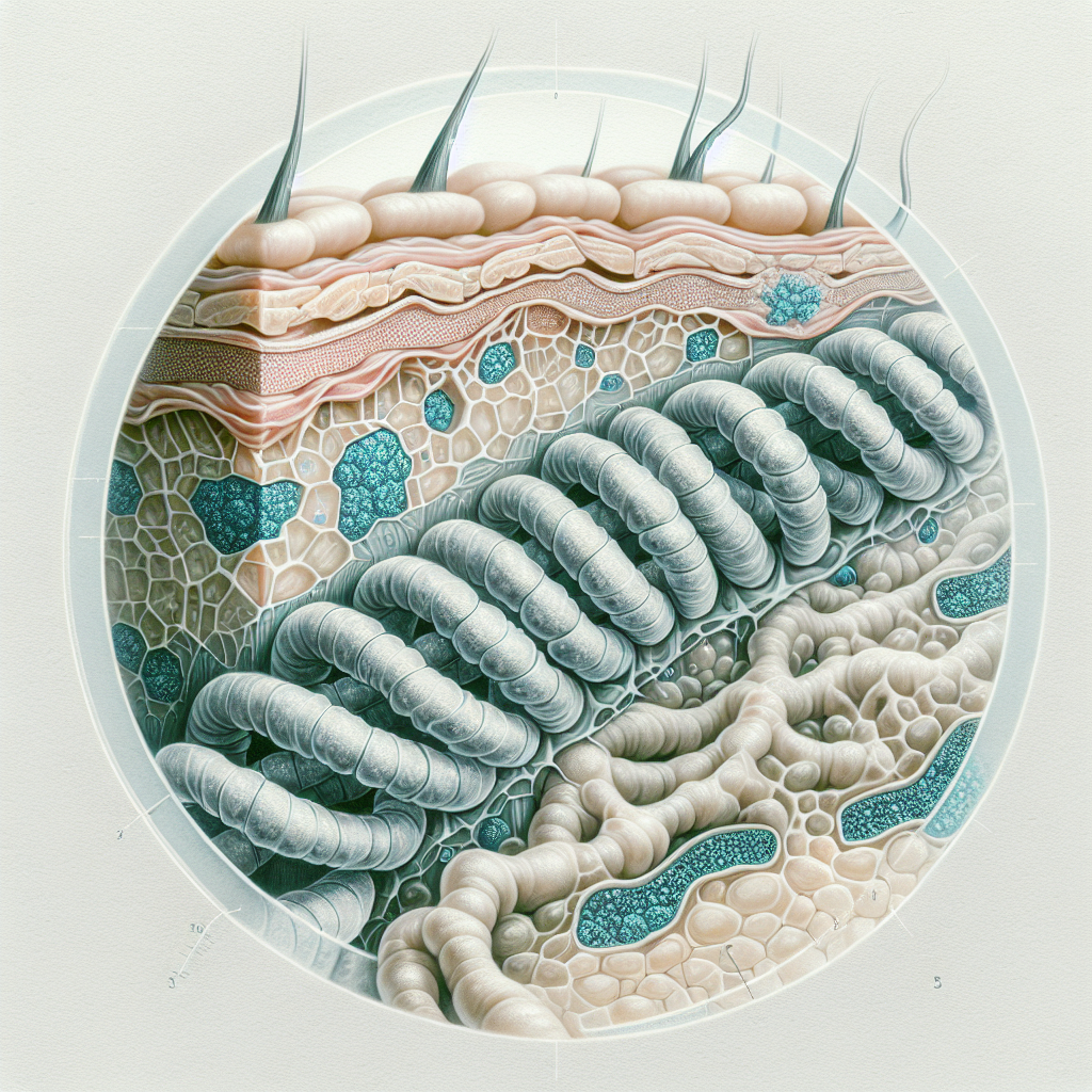 Stylized biological pathway artwork representing Rigin research context